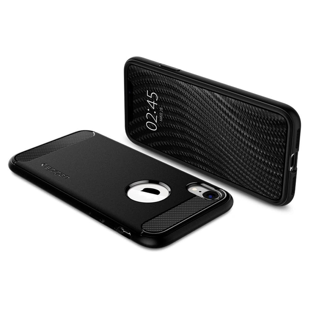 Spigen Carcasă Rugged Armor iPhone XR 6.1 Negru - 2