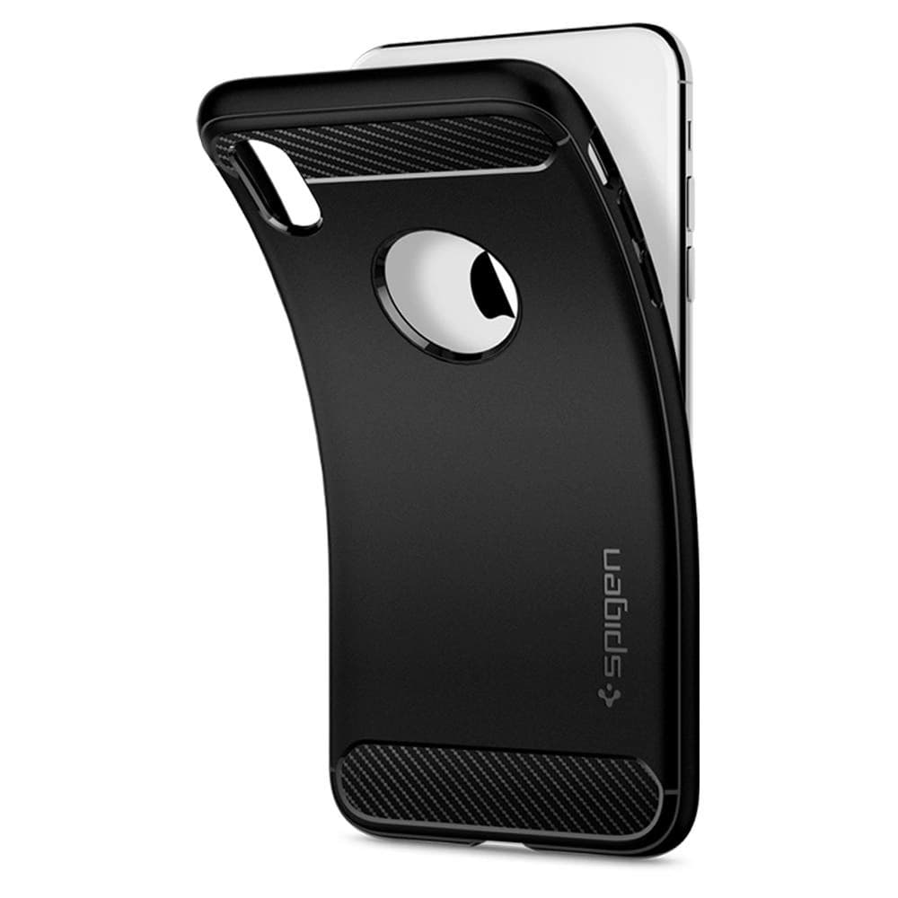 Spigen Carcasă Rugged Armor iPhone XR 6.1 Negru - 5