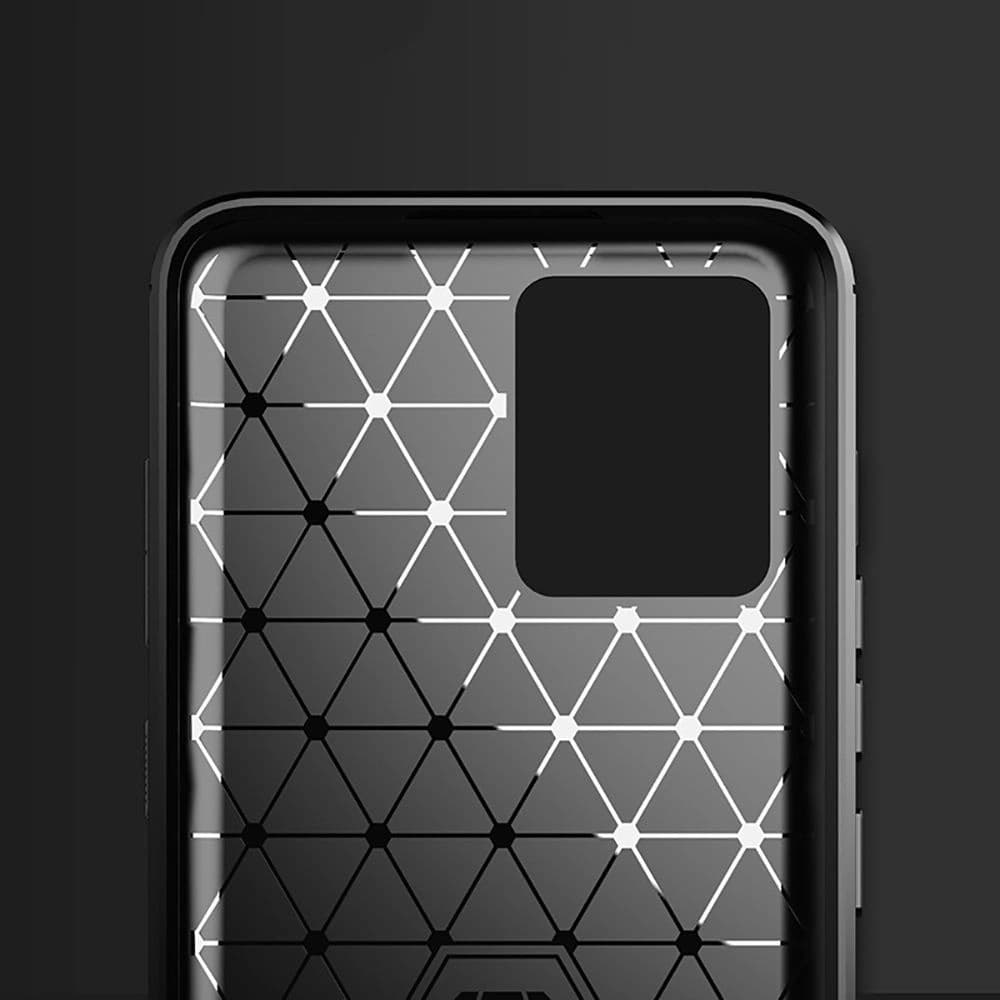 Case Tech-Protect TPUCarbon Realme 8/8 Pro Schwarz - 3