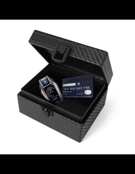 Klatka Faradaya Tech-Protect V3 Kulcsnélküli Rfid Jel Blokkoló Doboz Szén