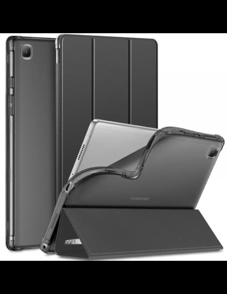 Etui Infiland Smart Stand Samsung Galaxy Tab A7 10.4 Fekete