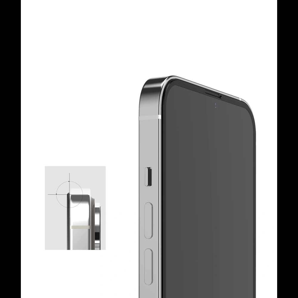 Gehärtetes Glas Ringke ID Glass Apple iPhone 16e / 14 / 13 / 13 Pro Full Cover - 4