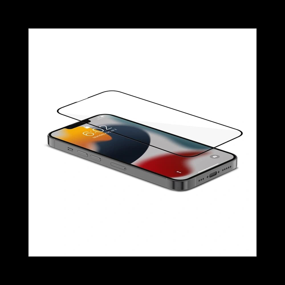 Moshi AirFoil Pro Glass Apple iPhone 16e / 14 / 13 / 13 Pro (black) - 3