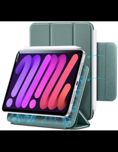 ESR Rebound Magnetic Apple iPad mini 2021 6 Gen / iPad mini 8.3" 2024 7gen Frosted Green