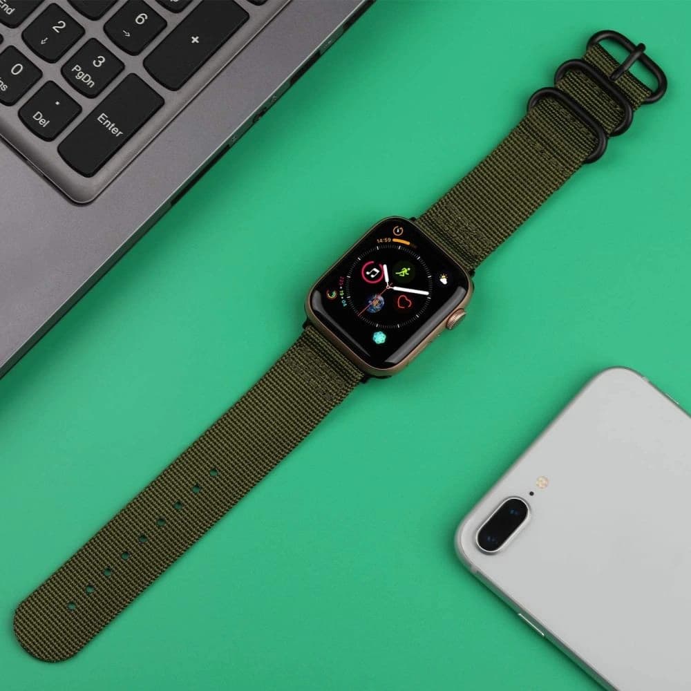 Pasek Tech-Protect Scout Apple Watch 4/5/6/7/SE/8/9/Ultra 44/45/49mm Negru - 3