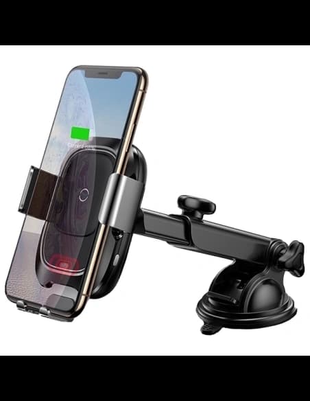 Următorul suport auto cu încărcare inductivă Baseus Intelligent Auto Lock pentru tabloul de bord.