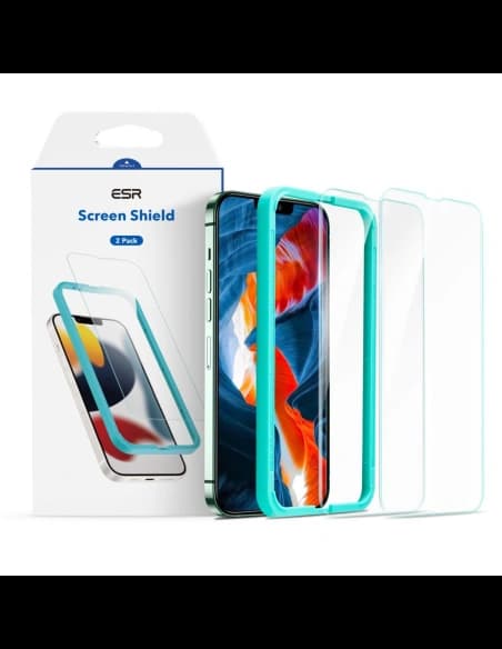 Sticlă securizată ESR Screen Shield Apple iPhone 13 mini Clear [2 PACK]
