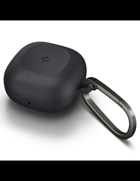 Etui Spigen Geo Fit Samsung Galaxy Buds 2/Live/Pro Grafitově šedá