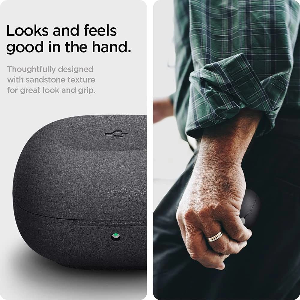 Etui Spigen Geo Fit Samsung Galaxy Buds 2/Live/Pro Grafit Szürke - 13