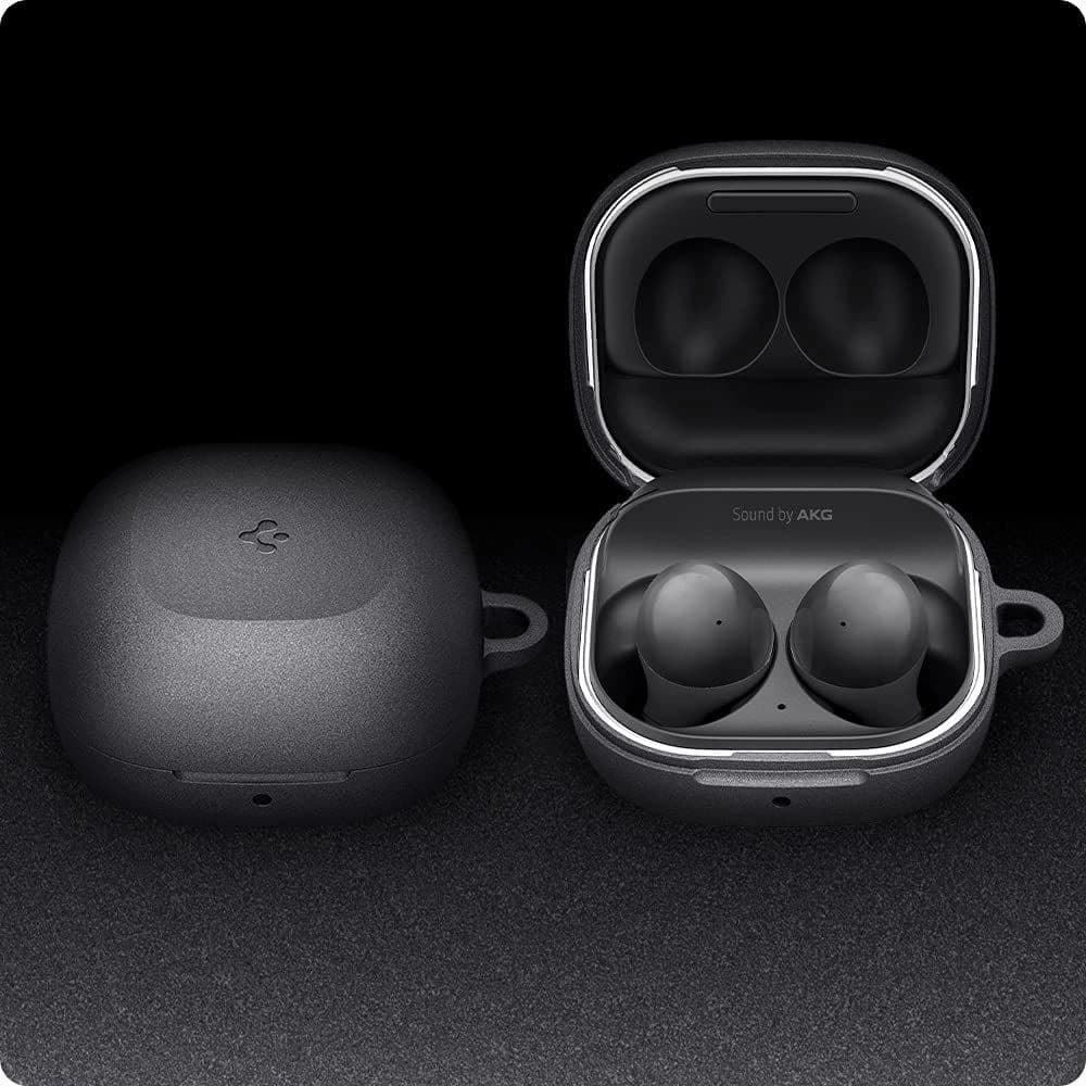 Etui Spigen Geo Fit Samsung Galaxy Buds 2/Live/Pro Grafit Szürke - 14