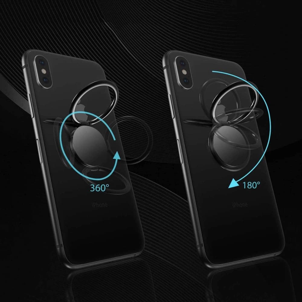 Uchwyt pe degete Tech-Protect Inel magnetic pentru telefon roz - 5