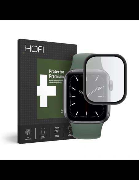 Hibrid üveg Hofi Hybrid Glass Apple Watch 40mm Fekete