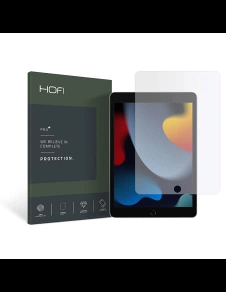 Gehärtetes Glas Hofi Glass Pro+ Apple iPad 10.2 2019/2020/2021 (7., 8. und 9. Generation)/iPad Air 10.5 2019 (3. Generation)