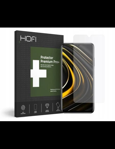 Hybriertes Glas Hofi Hybrid Pro+ POCO M3