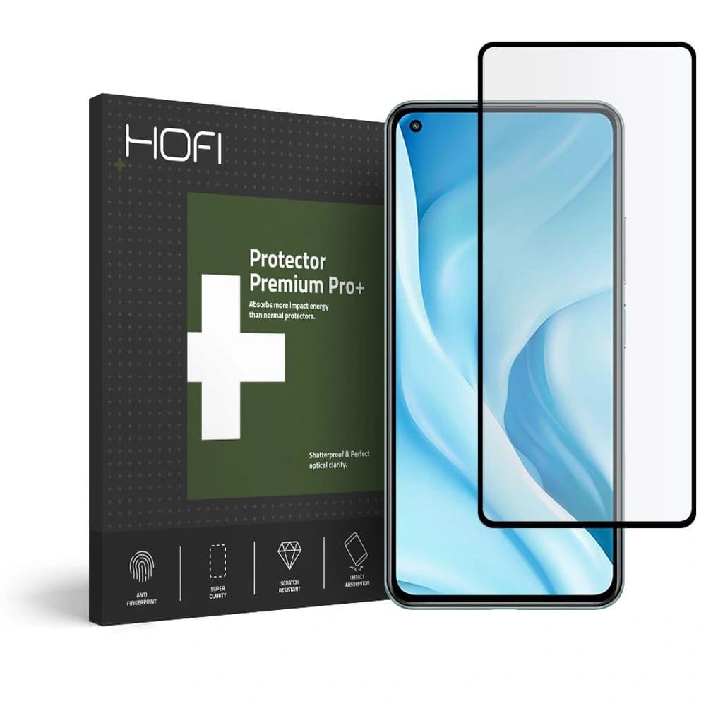 Edzett üveg Hofi Glass Pro+ Xiaomi Mi 11 Lite/NE/5G Fekete