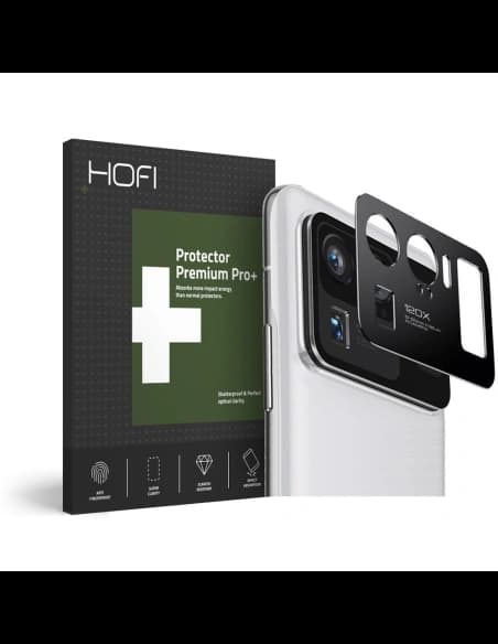 Überzug Hofi Metal Styling Kamera Xiaomi Mi 11 Ultra Schwarz