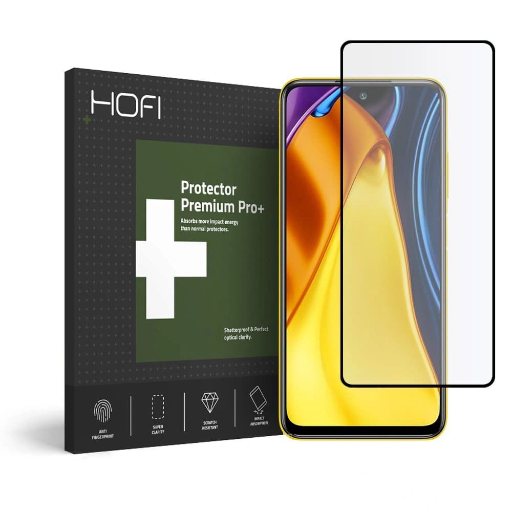 Sticlă securizată Hofi Glass Pro+ POCO M3 Pro 5G/Redmi Note 10 5G Negru