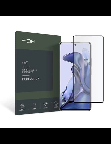 Gehärtetes Glas Hofi Glass Pro+ Xiaomi 11T/Pro Schwarz