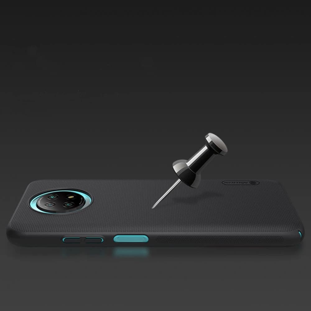 Case Nillkin Frosted Shield Redmi Note 9T 5G Schwarz - 8