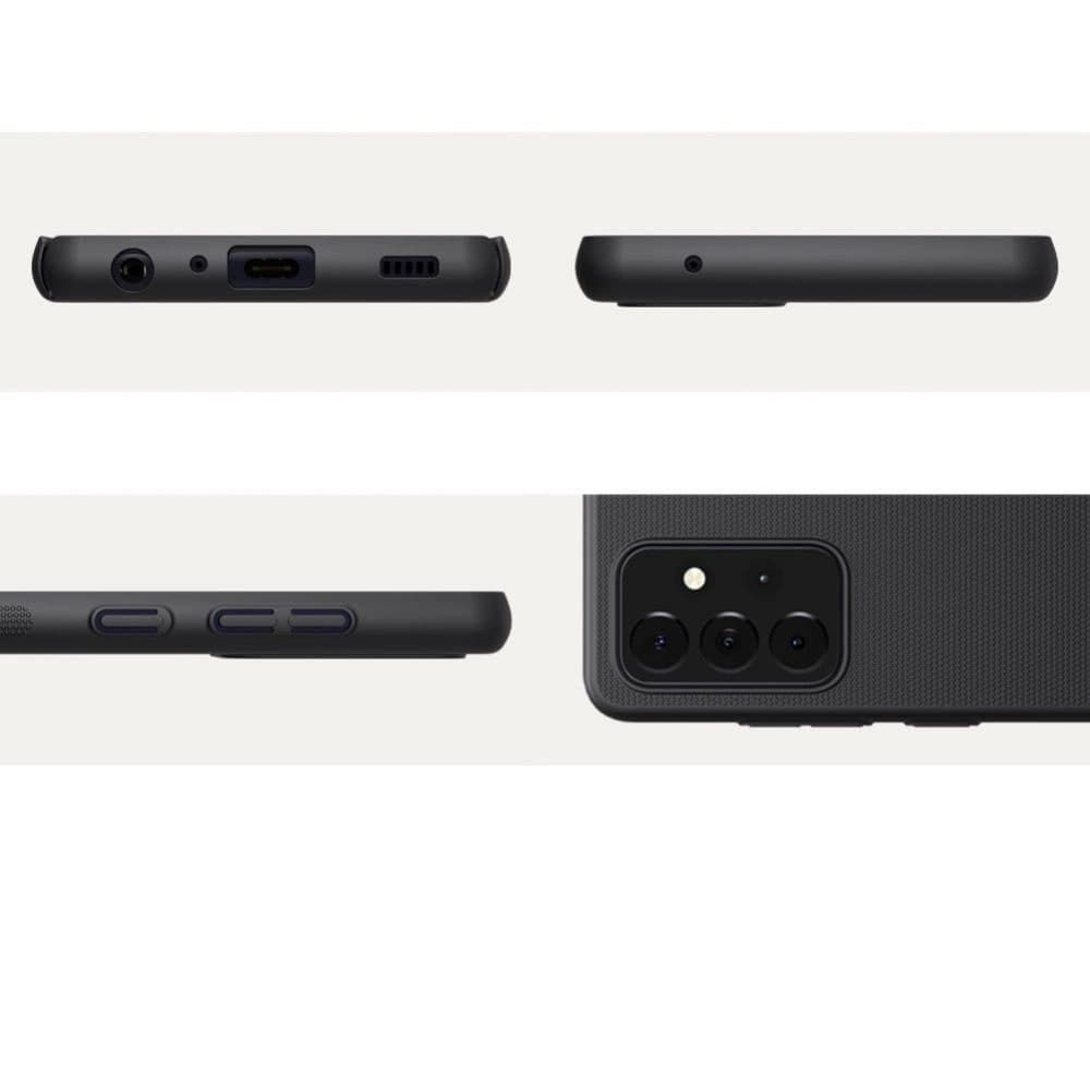 Etui Nillkin Frosted Shield Samsung Galaxy A72 Fekete - 4