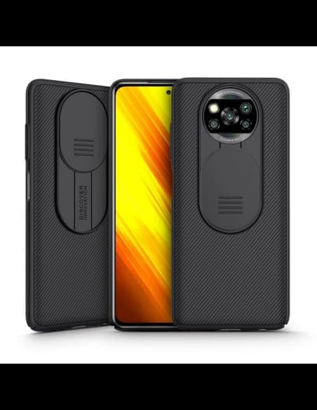Case Nillkin CamShield POCO X3 Pro/X3 NFC Schwarz