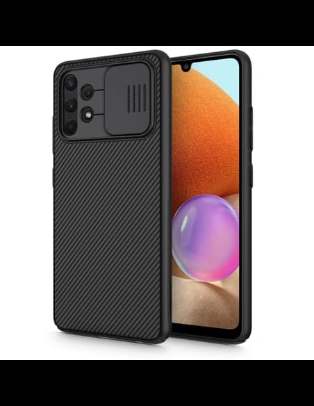 Etui Nillkin CamShield Samsung Galaxy A32 LTE Fekete