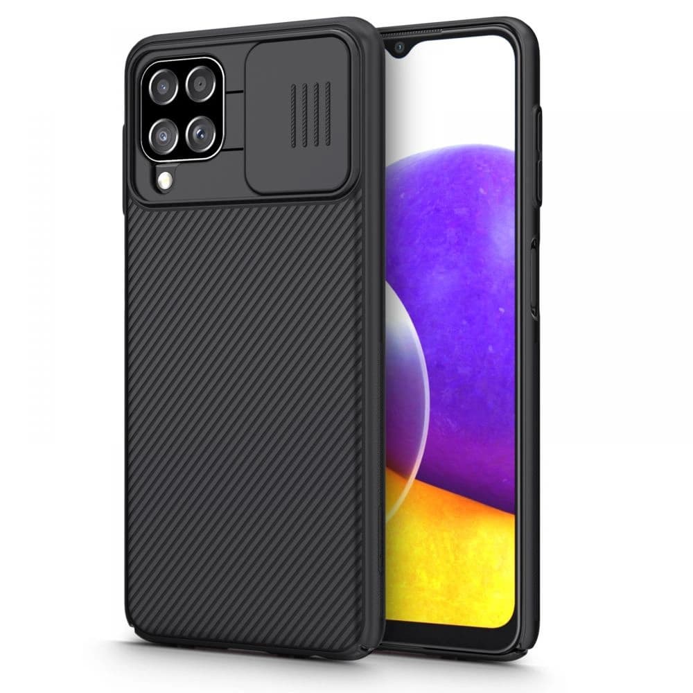 Etui Nillkin CamShield Samsung Galaxy A22/M22 LTE Negru - 1