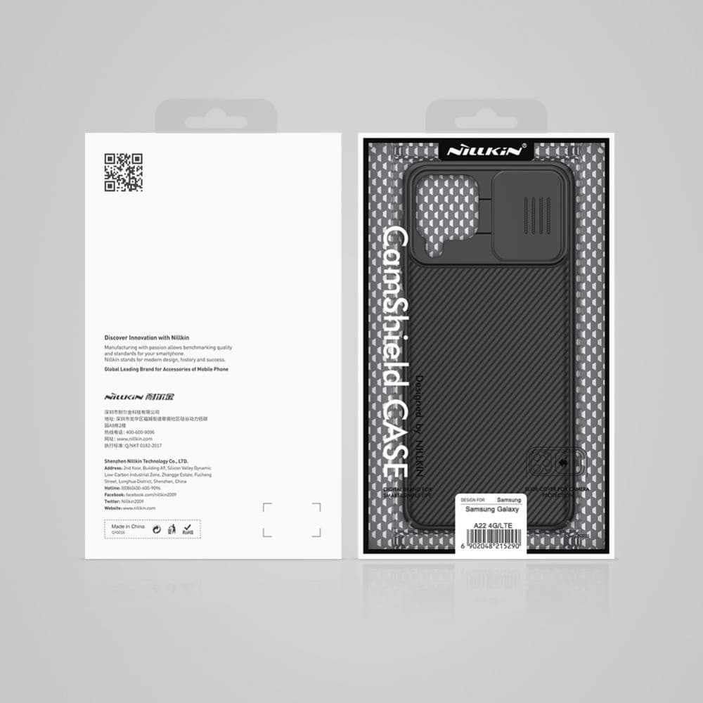 Etui Nillkin CamShield Samsung Galaxy A22/M22 LTE Negru - 10