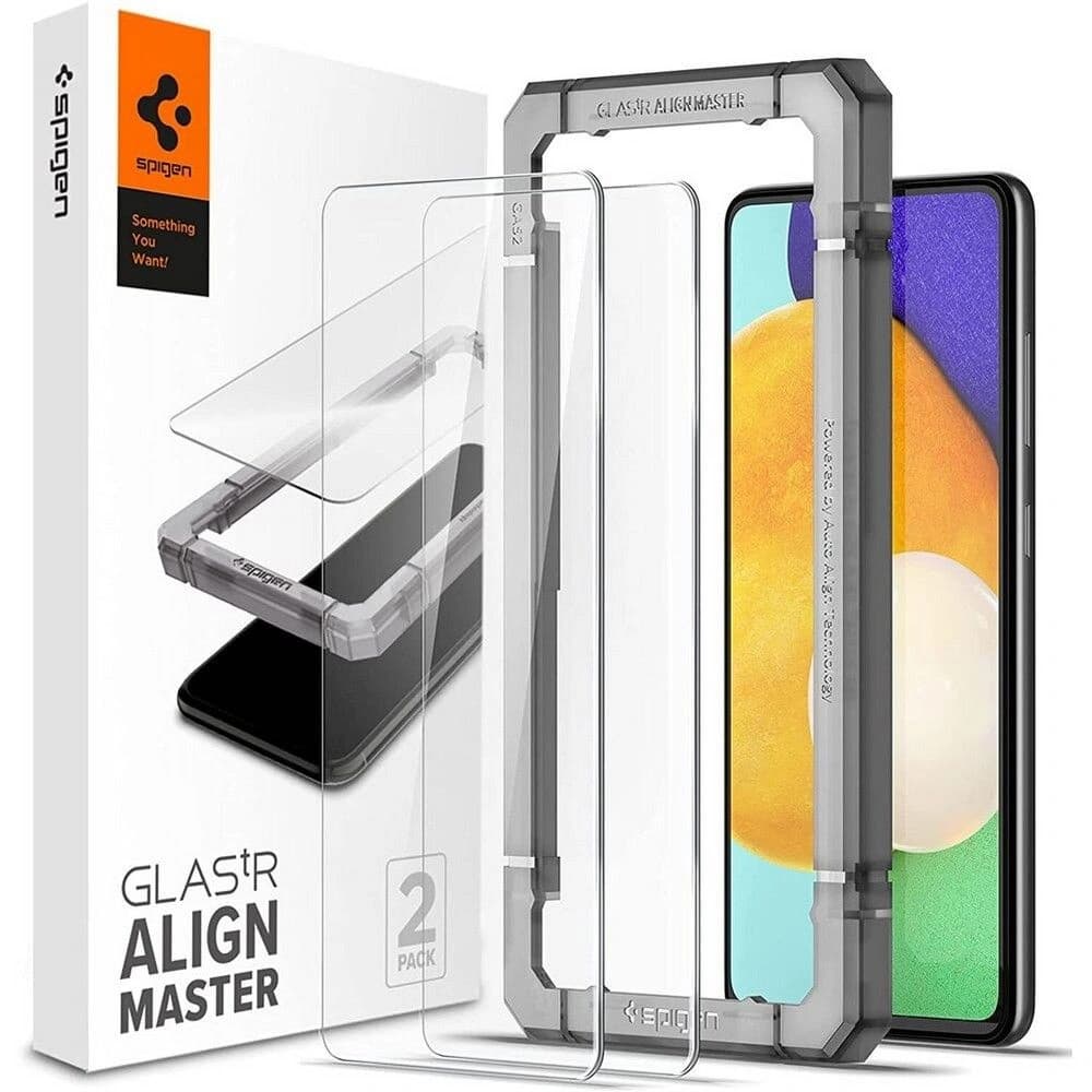 Spigen GLAS.tR Slim AlignMaster Samsung Galaxy A52/A52s [2 PACK] - 1