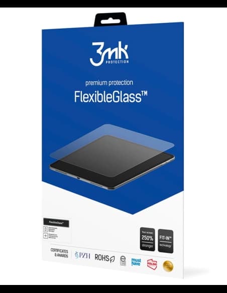 Hybriertes Glas 3MK FlexibleGlass Apple iPad 10.2 2019/2020/2021 (7., 8. und 9. Generation)/iPad Air 10.5 2019 (3. Generation)