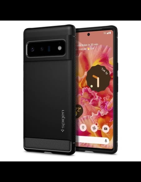 Etui Spigen Rugged Armor Google Pixel 6 Pro Matná Černá