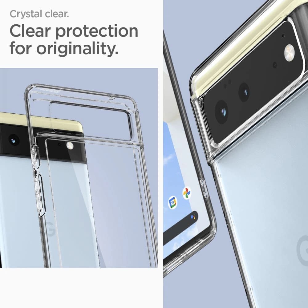 Etui Spigen Ultra Hybrid Google Pixel 6 Crystal Clear - 9