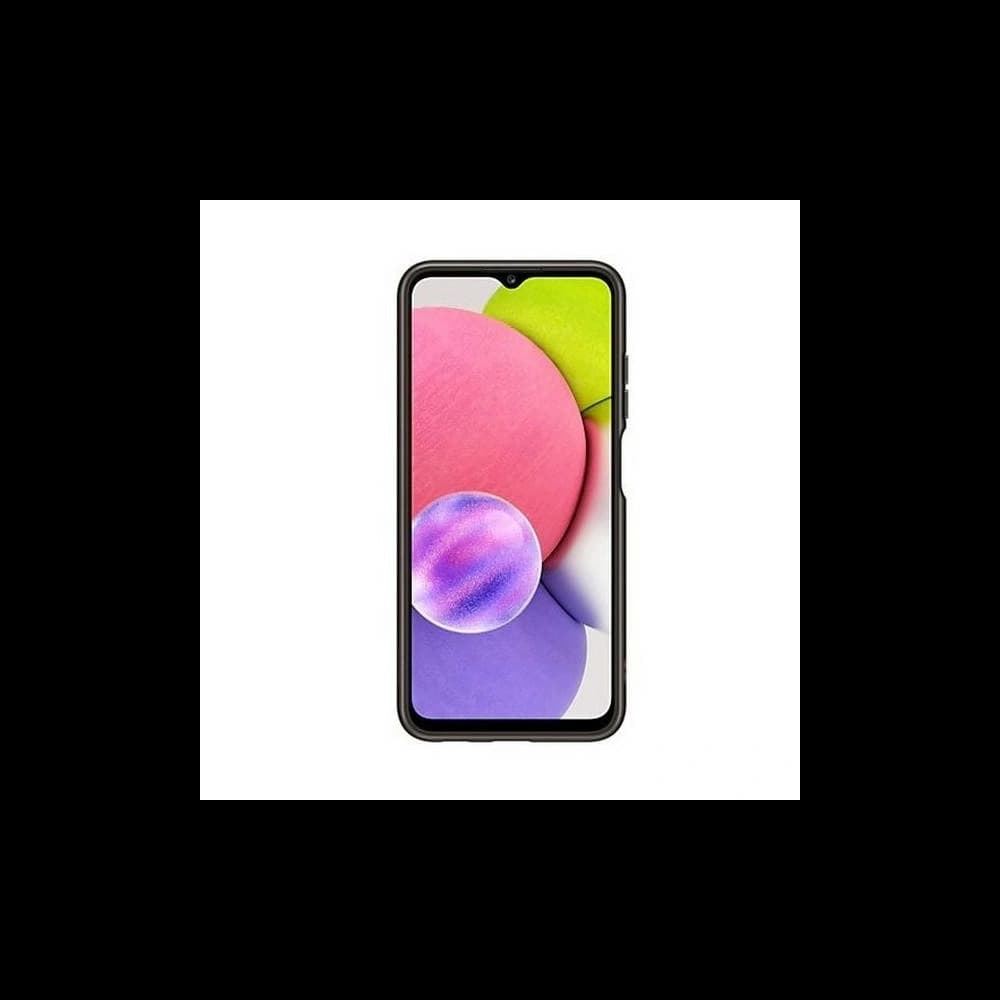 Etui Samsung Galaxy A03s EF-QA038TB Soft Clear Cover černý/black - 2