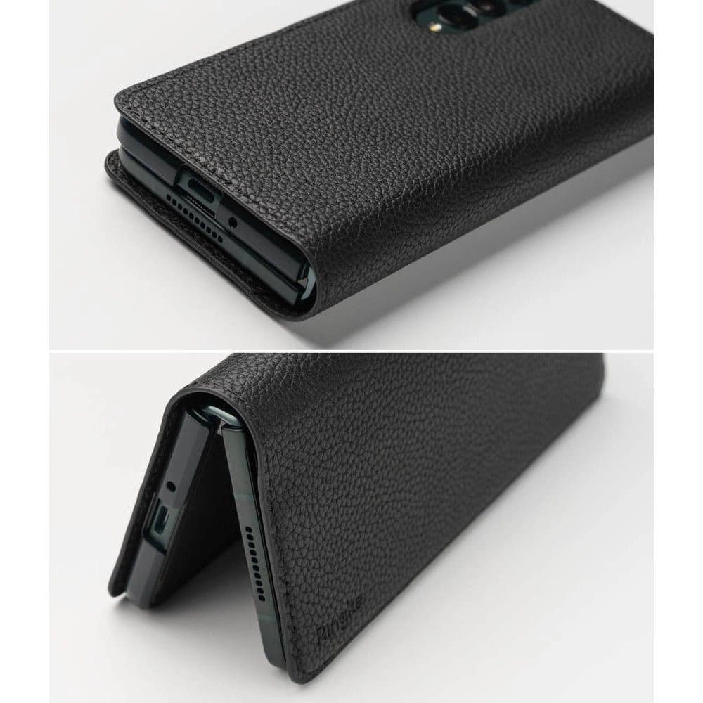 Etui Ringke Folio Signature EZ Strap Samsung Galaxy Z Fold 3 Černé - 3