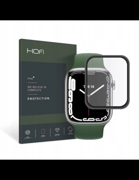 Hibrid üveg Hofi Hybrid Pro+ Apple Watch 4/5/6/7/SE/8/9 40/41mm Fekete