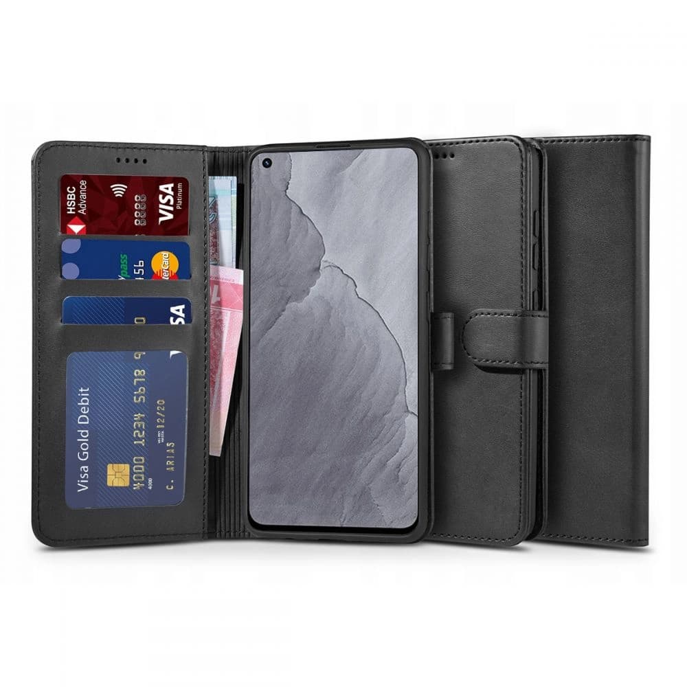 Tech-Protect Tasche Wallet Realme GT Master Edition Schwarz