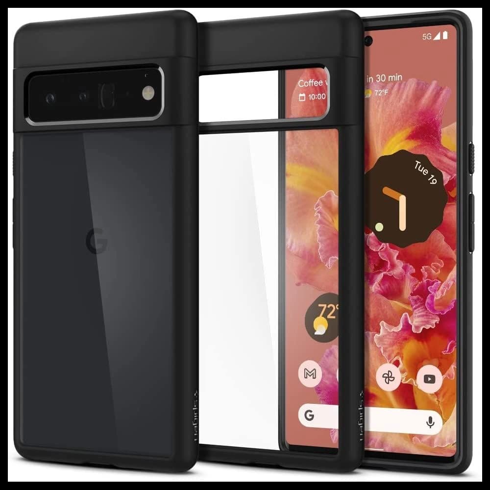 Etui Spigen Ultra Hybrid Google Pixel 6 Pro Matně černá - 1