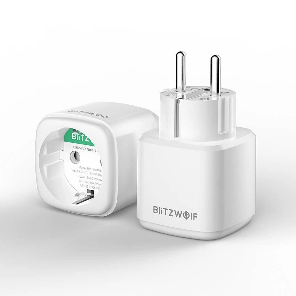 Intelligens Blitzwolf BW-SHP15 konnektor, WiFi, 3680W - 1