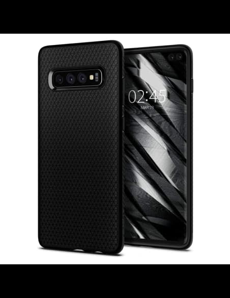 Case Spigen Liquid Air Samsung Galaxy S10 Plus Matt Schwarz