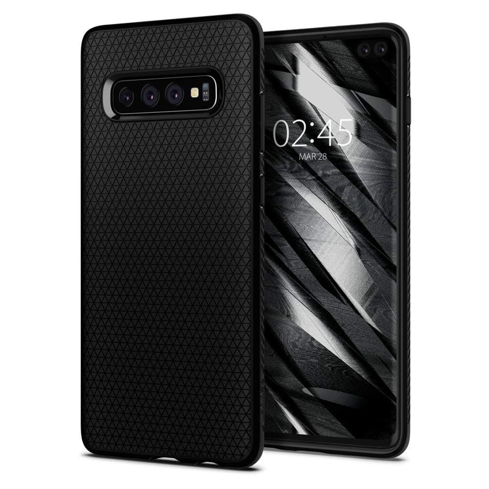 Etui Spigen Liquid Air Samsung Galaxy S10 Plus Matná Černá