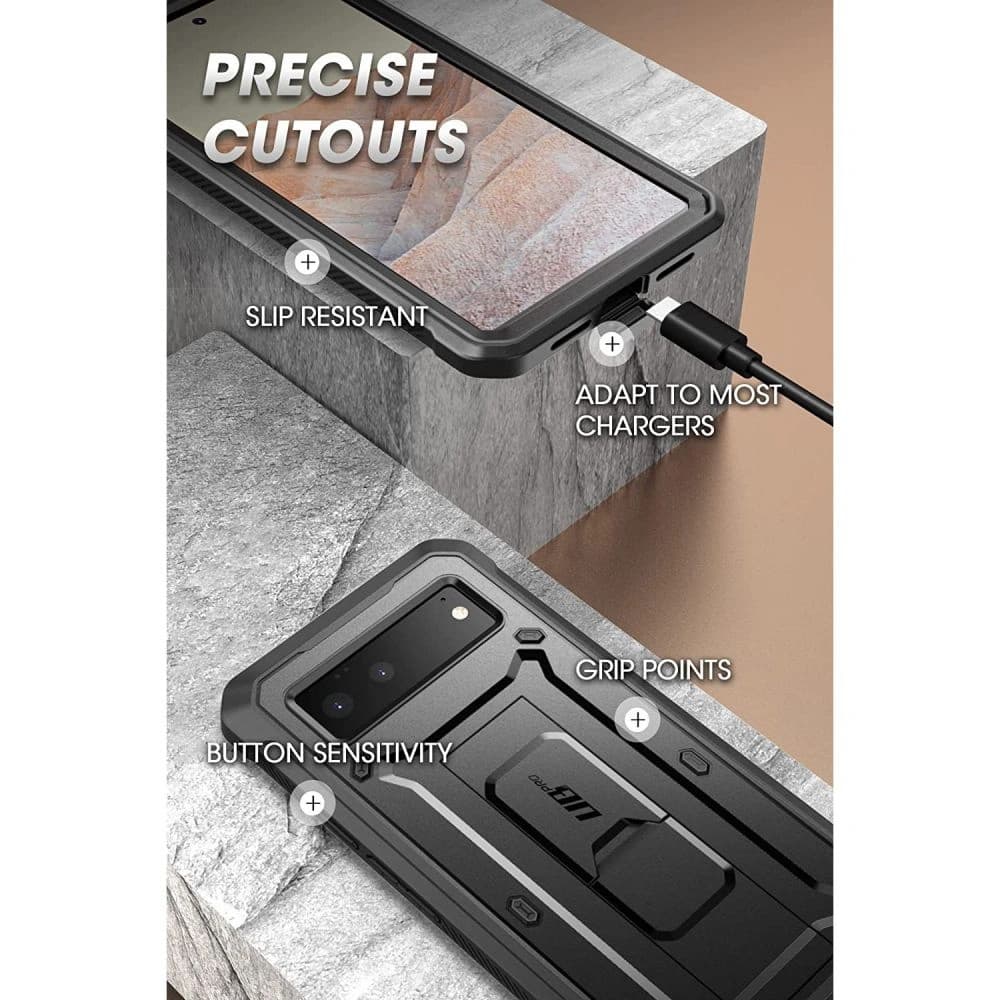 Supcase Unicorn Beetle Pro Google Pixel 6 Black - 7