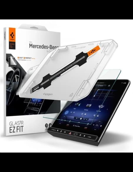 Tvrzené sklo Spigen GLAS.tR ez Fit Mercedes S-Class 2021