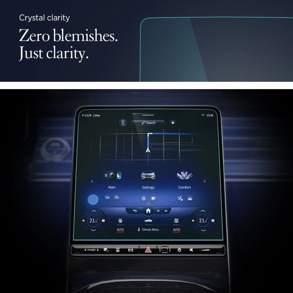 Tvrzené sklo Spigen GLAS.tR ez Fit Mercedes S-Class 2021 - 12