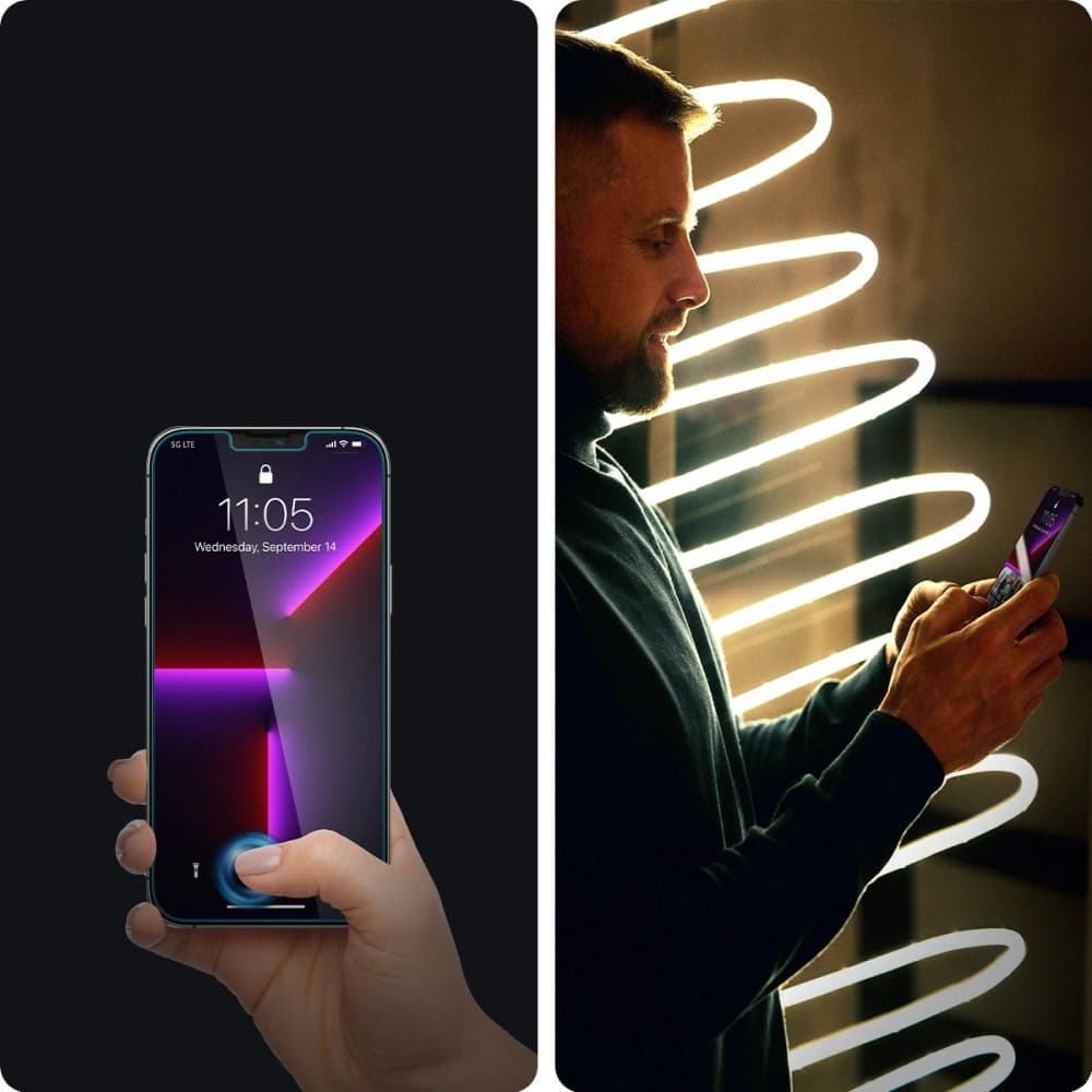 Spigen GLAS.tR ez Fit Apple iPhone 14 Plus / 15 Plus [2 PACK] - 2