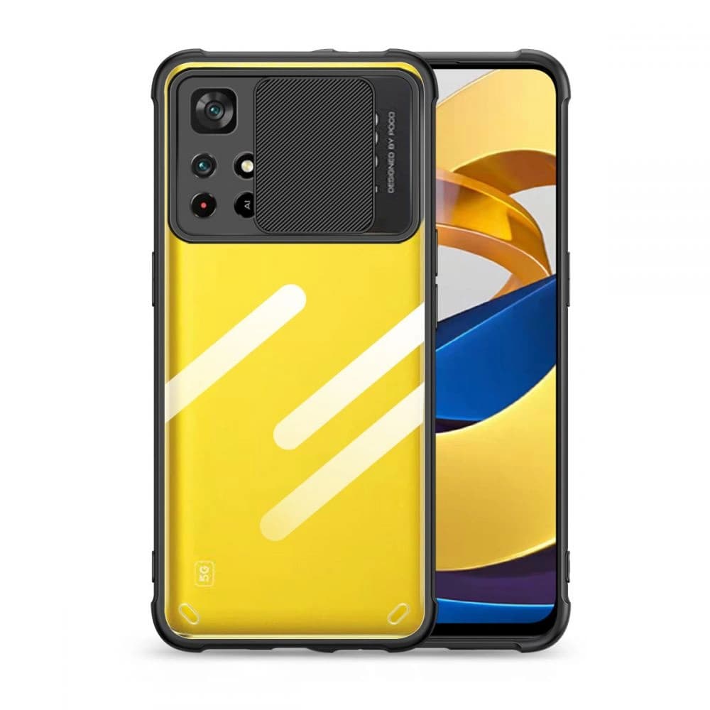 Tech-Protect Camshield Redmi Note 11S 5G/POCO M4 Pro 5G Black