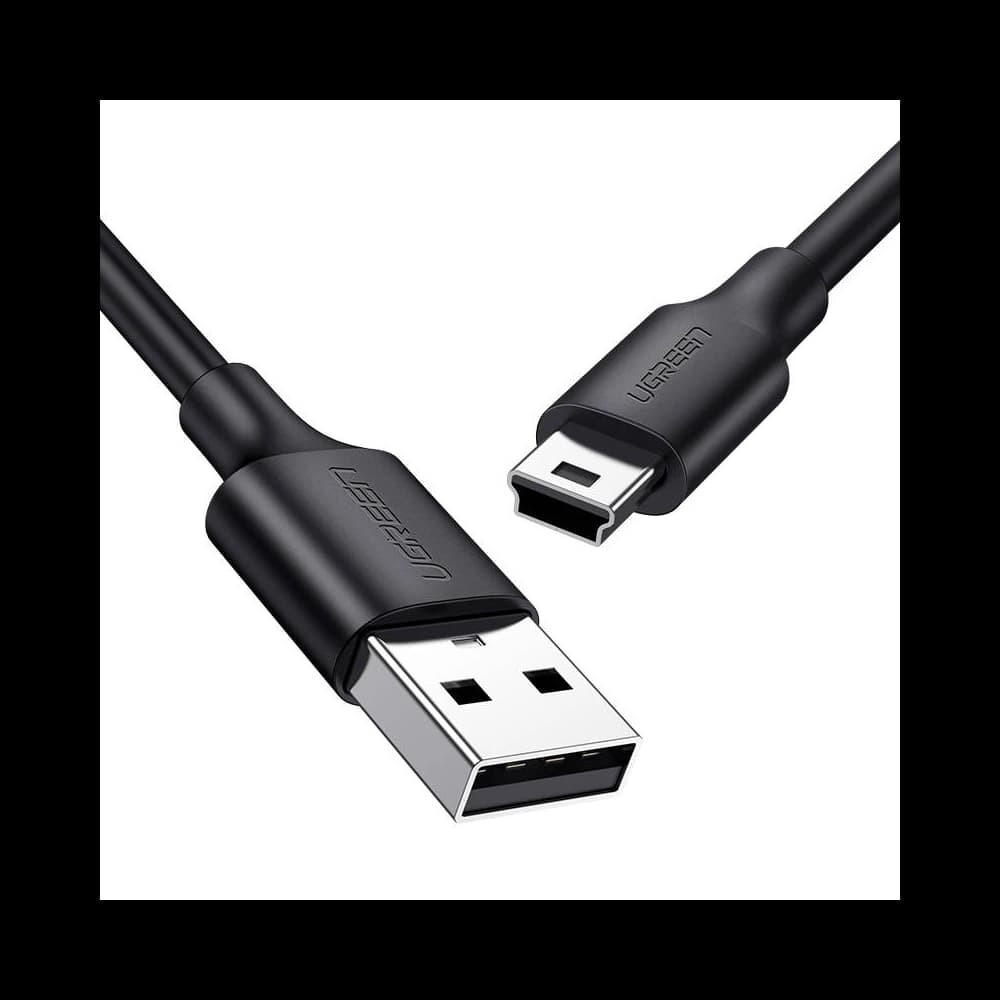 Kabel USB do Mini USB UGREEN US132, 1.5m (černý) - 1