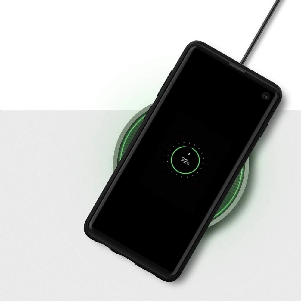 Etui Spigen Rugged Armor Samsung Galaxy S10 Matná Černá - 4