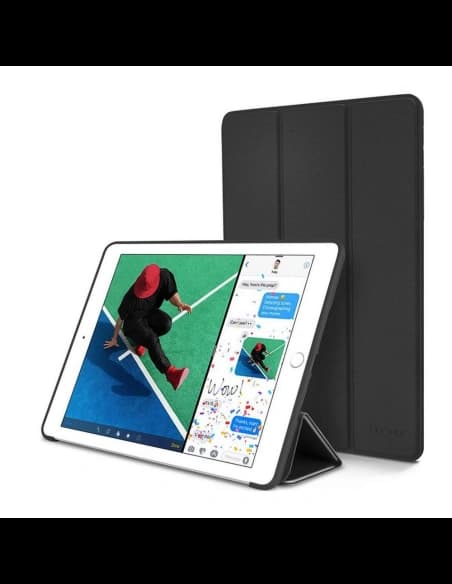 Etui Tech-Protect Smartcase Apple iPad 9.7 2017/2018 (5. și 6. generație) Negru