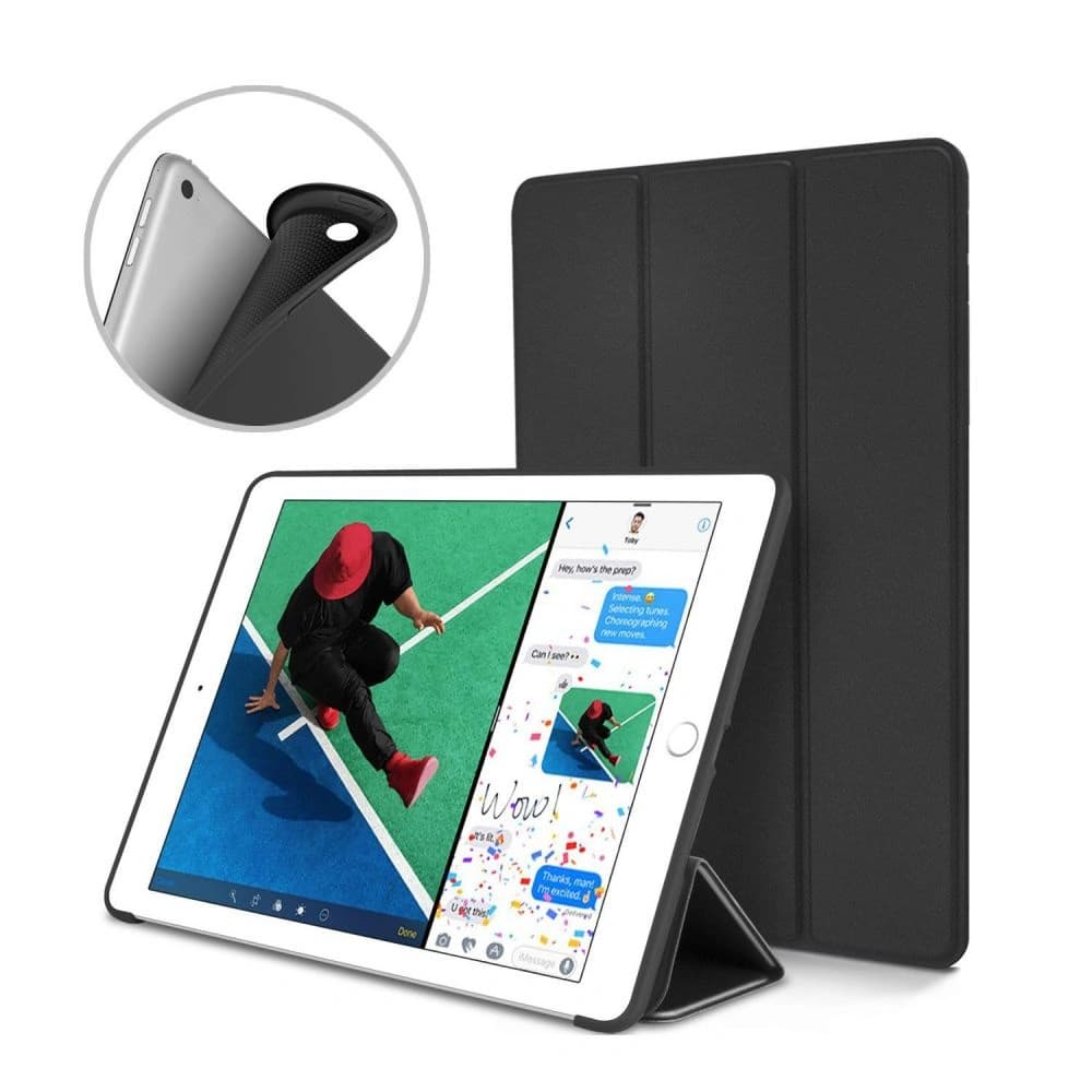 Etui Tech-Protect Smartcase Apple iPad 9.7 2017/2018 (5. și 6. generație) Negru - 2