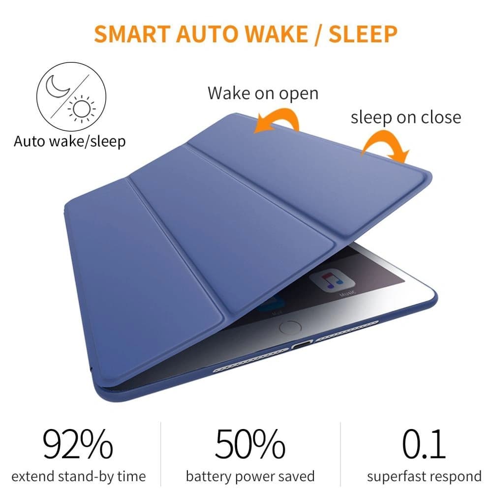 Tech-Protect Smartcase Apple iPad Air 9.7 2014 2 Gen Navy Blue - 8
